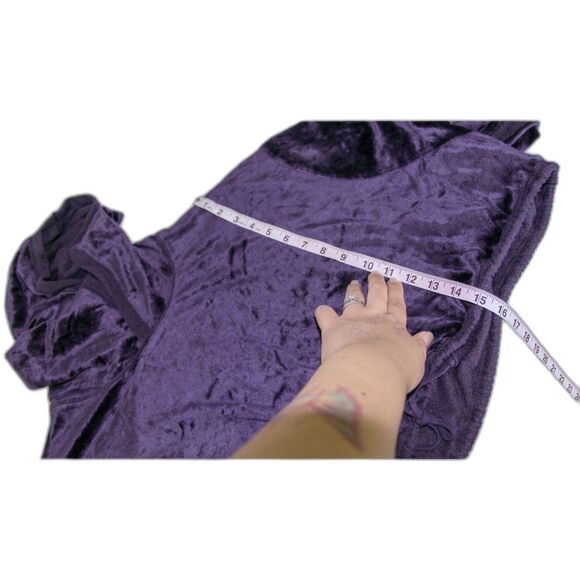 Intimately Free People slouchy oversized cropped hoodie sweatshirt jumper velour - Picture 5 of 9